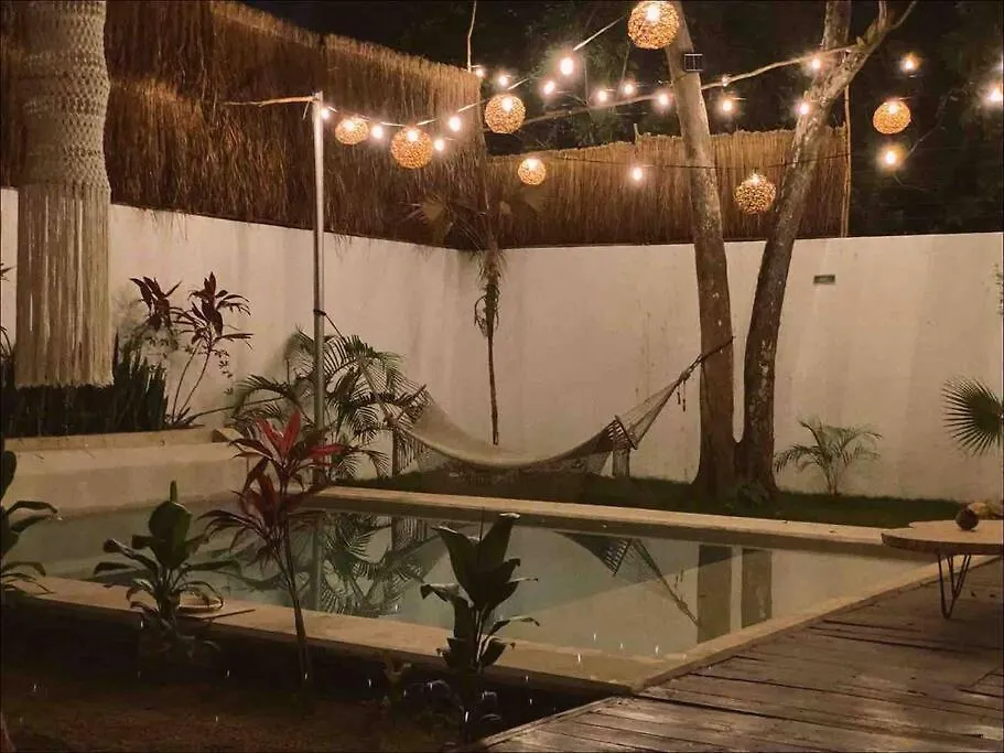فيلة Casa Mono Boho Private Villa, La Veleta تولوم المكسيك