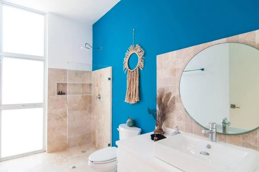 فيلة Casa Mono Boho Private Villa, La Veleta تولوم المكسيك